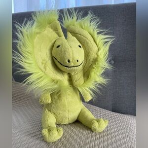 Jellycat Lime Green Dinosaur Plush